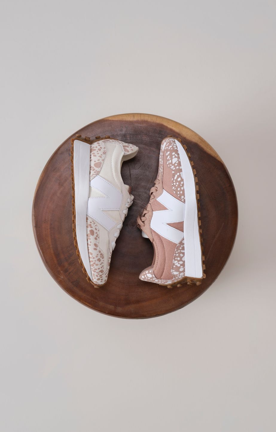 Shot of new balance 327s